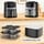 Set de 8 bocaux en verre + support pour air fryer Moulinex Easy Fry Silence EZ55 - EZ57