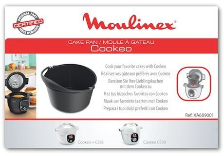 Moule a gateau pour Cookeo MOULINEX 