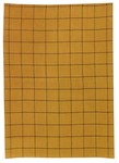 Torchon  carreaux bronze et noir Metis Kilia 50 x 70 cm Winkler