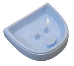 Bac récolte-gouttes bleu pour cafetière expresso Smeg ECF02PBEU