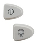 Kit de 2 boutons pour yaourtire Moulinex Yogurteo YG23