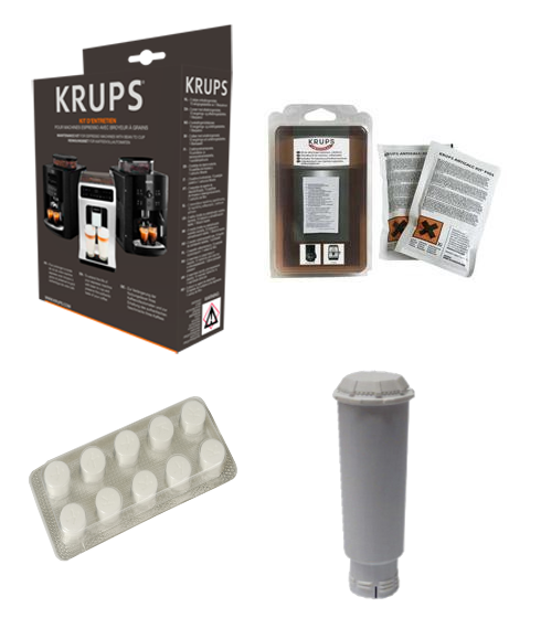 KRUPS Kit d'entretien nettoyage F054001B - Noir pas cher 