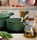 Casserole 20 cm vert fougre de marque Cookut