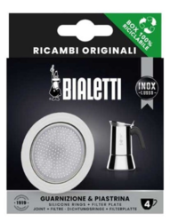 Filtre + joint cafeti�re Bialetti 4 tasses Venus - Kitty - Musa