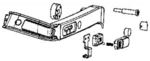 Support poigne droite pour grill viande Inicio Adjust GC272D10
