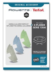 Kit de 3 lingettes microfibres aspirateur Rowenta Explorer Serie 130