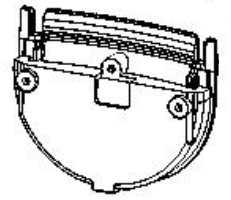 Support du bac pour cuiseur Moulinex Cookeo Mini CE880910/87A