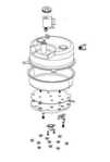 Chaudire assemble pour nettoyeur vapeur NN250A Astoria - 500583978