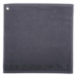 Essuie mains gris fonc / ombre illet Curl 50 x 50 cm Winkler