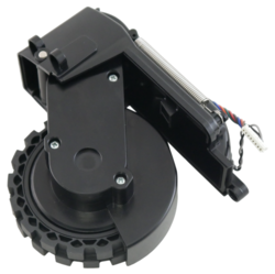 Roue gauche + moteur pour aspirateur robot Rowenta Explorer Serie 220 - 240