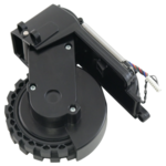 Roue gauche + moteur pour aspirateur robot Rowenta Explorer Serie 220 - 240