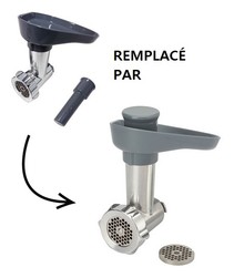 Accessoire hachoir pour robot ptissier multifonction Kenwood Prospero+ KHC29A