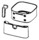 Panier de cuisson complet avec poigne pour friteuse air fryer Moulinex Easy Fry Mega EZ855HF0/K2A