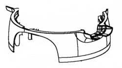 Corps suprieur gris pour Cookeo + CE851HF0  Moulinex