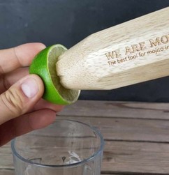 Coffret  Mojitos Cookut avec pailles, pilon-doseur et livret de recettes