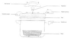 couvercle complet pour autocuiseur Siena + de Sitram