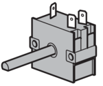 5218107000 Commutateur 5 posisitons Delonghi