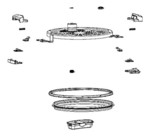 Couvercle int�rieur m�tallique pour cuiseur �lectrique Moulinex Cookeo Infinity CE97 - CE98