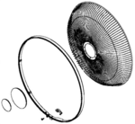 Ensemble grille avant Rowenta Turbo Silence Extrme VU5670F2