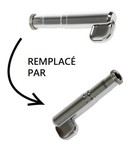 Manette buse vapeur/eau chaude pour robot caf Delonghi Magnifica S ECAM