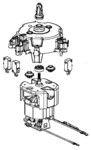 Moteur pour hachoir Moulinex La Moulinette DPA110/35J - DPA141/35J