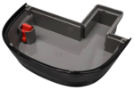 Bac récolte-gouttes noir pour cafetière expresso Smeg ECF03BLEU