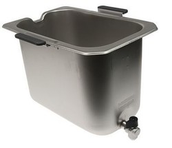 Cuve amovible avec robinet de vidange pour friteuses Delonghi