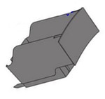 Tiroir  marc pour robot caf Delonghi Magnifica Evo Next ECAM312.80.TB