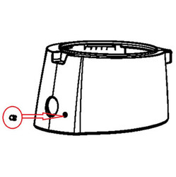 Cache du voyant pour friteuse Mini Compact Principio AF230170 de Moulinex