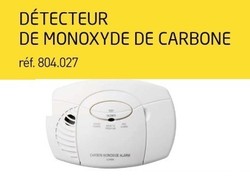 dtecteur de monoxyde de carbone