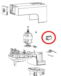 Interrupteur pour robot Masterchef Essential MOULINEX QA15