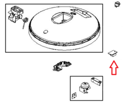 Carte lectronique pour radiateur soufflant Rowenta HQ7152