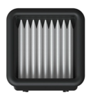 Filtre HEPA pour aspirateur laveur RollySteam WDEU Polti