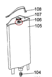 TI1064 Joint rservoir Delonghi