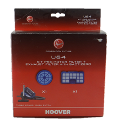 kit de filtres U64 pour aspirateur Hoover Rush extra