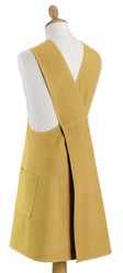 Tablier de cuisine japonais badiane / jaune Haru Winkler