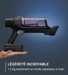 Sparateur  poussires violet + joint pour aspirateur balai Rowenta X-PERT 7.60 RH6A