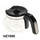 carafe noir pour cafetire ICM14011.BK de delonghi