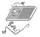 Capot suprieur pour machine  caf expresso Riviera & Bar CE837A