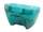 Bac seul pour aspirateur ErgoForce Cyclonic Rowenta - VERT