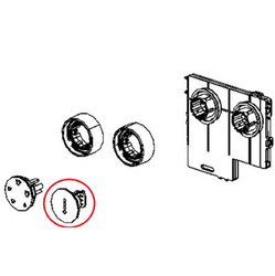 Bouton de rgalage temprature Expresso Nespresso Expert KRUPS XN600810