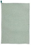 Torchon nid d&#039;abeille  carreaux vert et blanc 50 x 70 cm Winkler