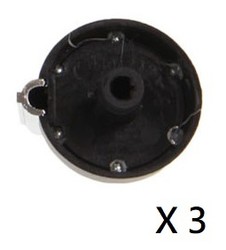 Kit de 3 boutons de rglage pour mini four lectrique Delonghi EO40123.S