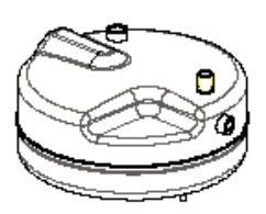 Cuve de la chaudire pour Vaporetto MV 10.20 - MV 20.20 Polti