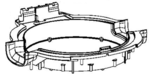 Bague du couvercle pour cuiseur Moulinex Multicook &amp; Fry MZ73