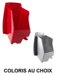 Bac  marc pour robot caf Saeco Xsmall SUP033R - coloris au choix (rouge, argent, GMS, noir)