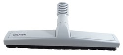 brosse avec roulettes pour sols durs/parquets pour aspirateur Nilfisk GM80