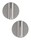 Lot de 2 boutons gris pour radiateur ou chauffage soufflant Rowenta Mini Excel SO9261F0/AT0