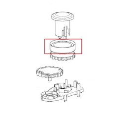 5320610341-bouton rglage vitesse -kcp815.delonghi.