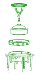 Kit de rempalcement pour bol blender PerfectMix Moulinex LM811D10